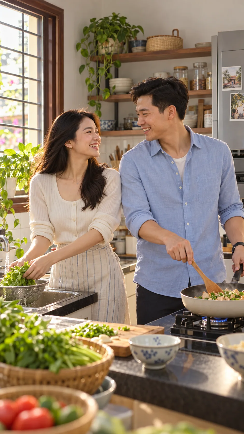 Những ngày đầu chung sống — ảnh chủ dự án cung cấp