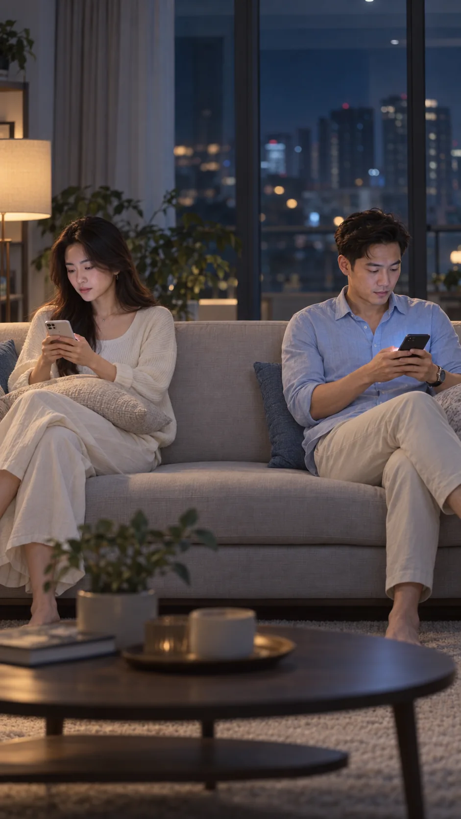 Hai chiếc điện thoại — ảnh chủ dự án cung cấp